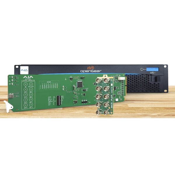 AJA AJA-OG-C10DA Analog Video 1x9 OpenGear Distribution Amplifier