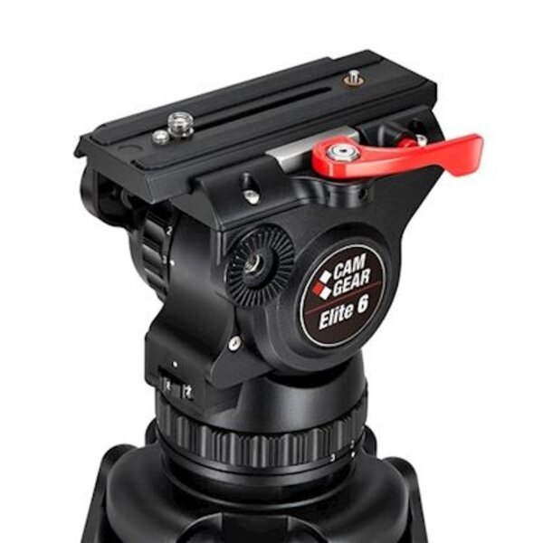 Camgear Camgear Elite 6 Fluid Head (75mm Bowl)