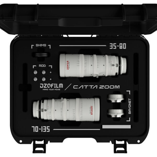 DZOFILM DZOFILM Catta FF Cine Zoom Lenses 35-80mm & 70-135mm T2.9 E-Mount