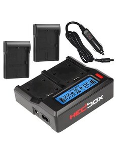 HedBox Hedbox RP-DC50-DLPE6 - For LP-E6 Style Batteries