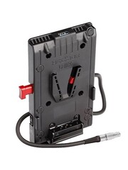 HedBox Hedbox UNIX-0B - V-lock Plate with 2-pin Push Pull FGG.0B.302 Male Connector