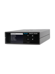 AJA AJA DANTE-12GAM-BNC, 2x 12G 64-Ch SDI Audio Embedder/Disembedder with BNC SFP