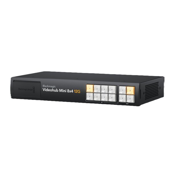 Blackmagic design Blackmagic design Videohub Mini 8 x 4 12G