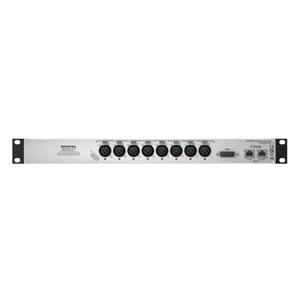 Sonifex Sonifex AVN-M8R 8 Mic/Line Input Dante Interface, Dual PoE