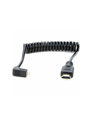 Atomos Atomos Coiled Right-Angle Micro HDMI to Full HDMI Cable 30cm