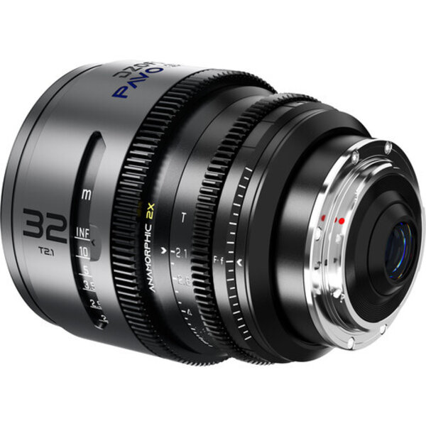 DZOFILM DZOFILM Pavo 2X Anamorphic Lens PL/EF Mount Blue Flare