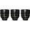 DZOFILM DZOFILM Gnosis T2.8 MacroPrime Lens Set PL/EF Mount (32/65/90mm)