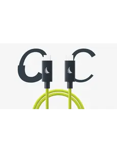 Angelbird Angelbird USB-C 4.0 Solid Flex Cable Lime