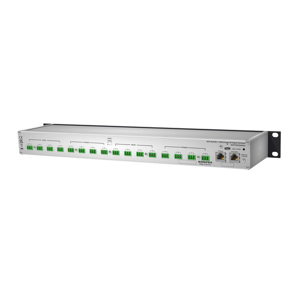 Sonifex Sonifex AVN-AESIO8-T-DNT AES3 8 Input 8 Output Terminal Block Dante Interface