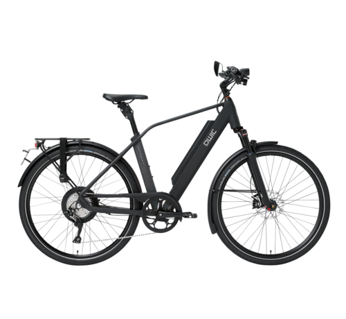 Qwic e-bike performance rd11 speed diamond matt black Elektrische fiets heren