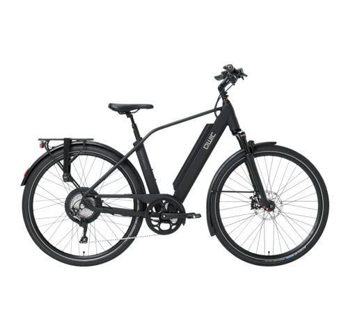 Qwic e-bike performance rd11 diamond matte black Elektrische fiets heren