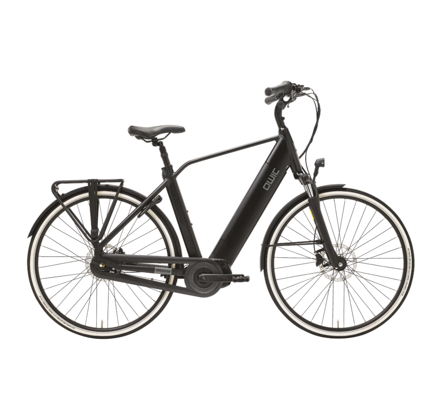 e-bike premium i mn7+ charcoal black Elektrische fiets heren