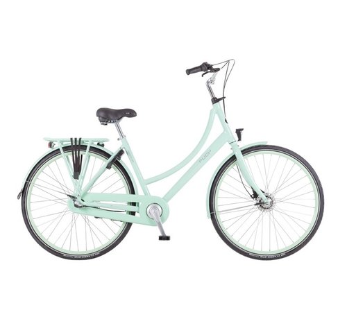 Puch Hands Up! S Stadsfiets Dames Pastel Green Gloss