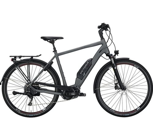 Victoria eTouring 8.9 grey matt/red Elektrische fiets