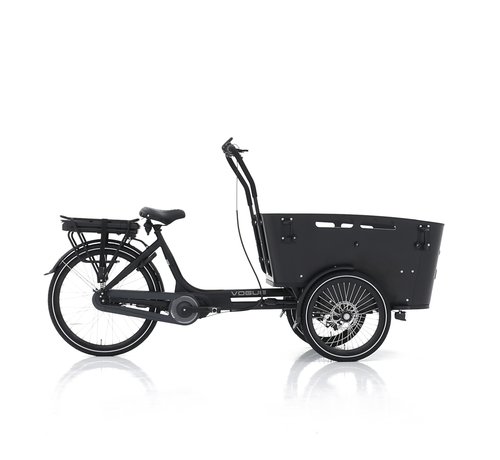 Elektrische bakfiets Kopen?✓ Vogue carry 3 7v zwart/zwart 481 wh -  AktieBikes.nl