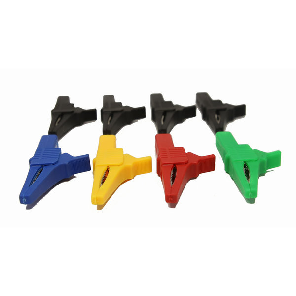 Set of 8 large insulated clips