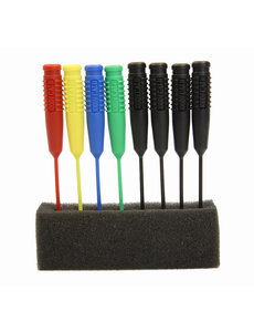 Thin measuring pins, set of 8 pens