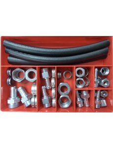 Air conditioning line repair kit