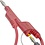 GMTO Measuring lead 4 mm with banana plug (red, 1 meter)