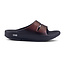 OOFOS OOahh Luxe Slide - Black Cabernet