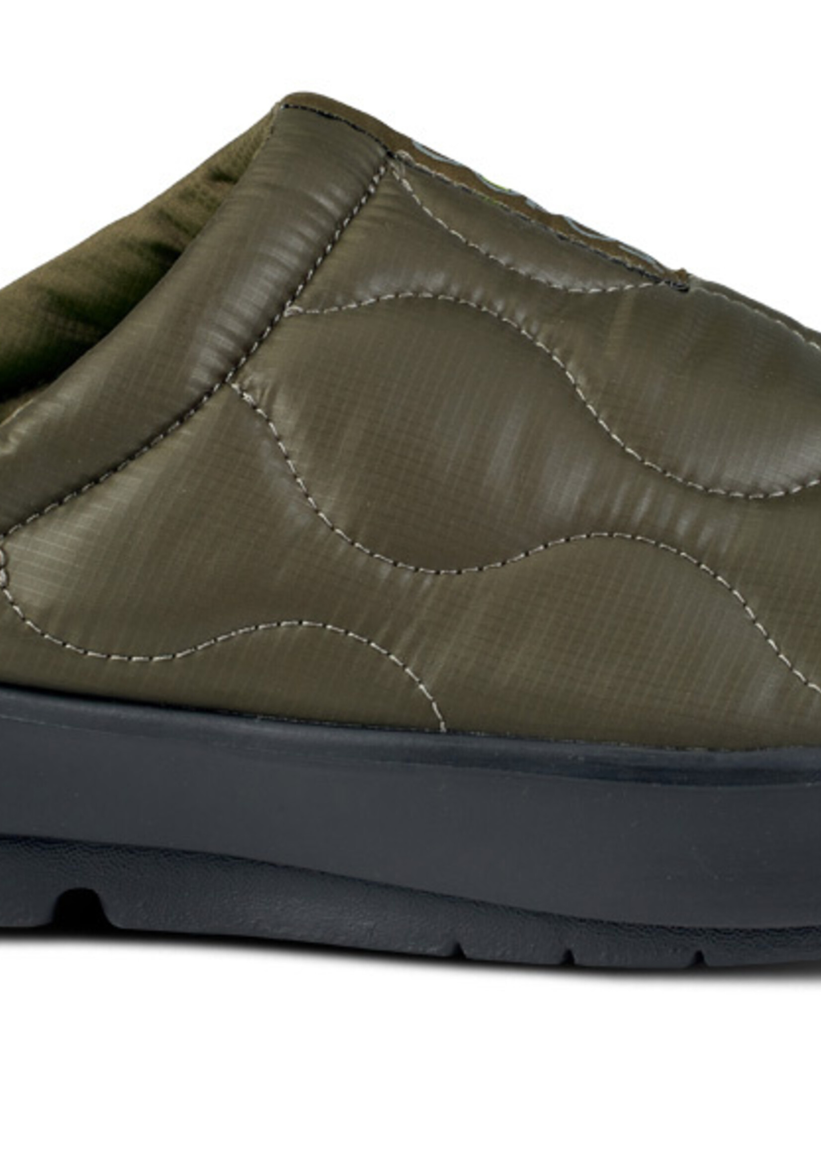 OOFOS Heren OOcOOzie Thermo Mule Alpine Moss
