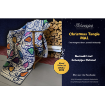 Christmas Tangle Blanket MAL - Jewel Green