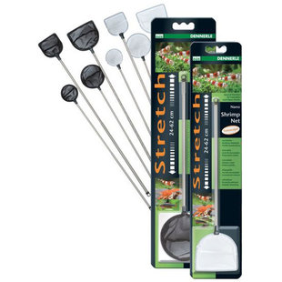 Dennerle Nano Shrimpnet halfrond S wit