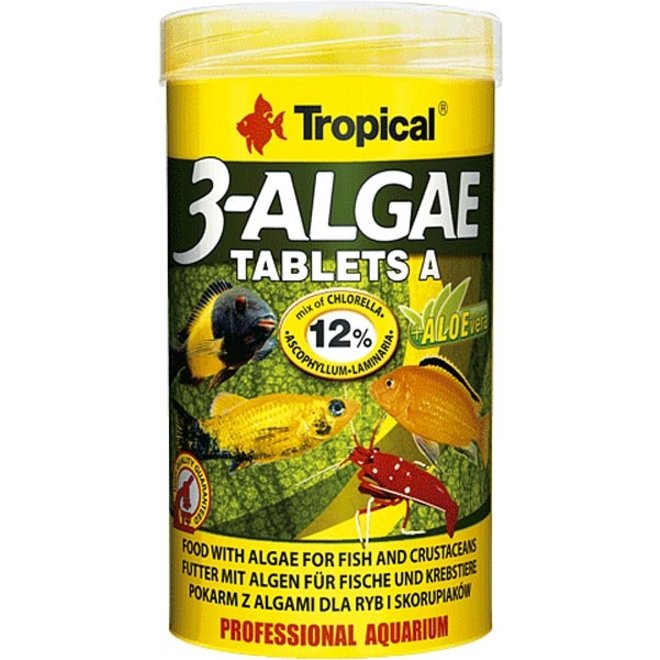 Tropical 3-Algae Tablets A, 80 tabletten