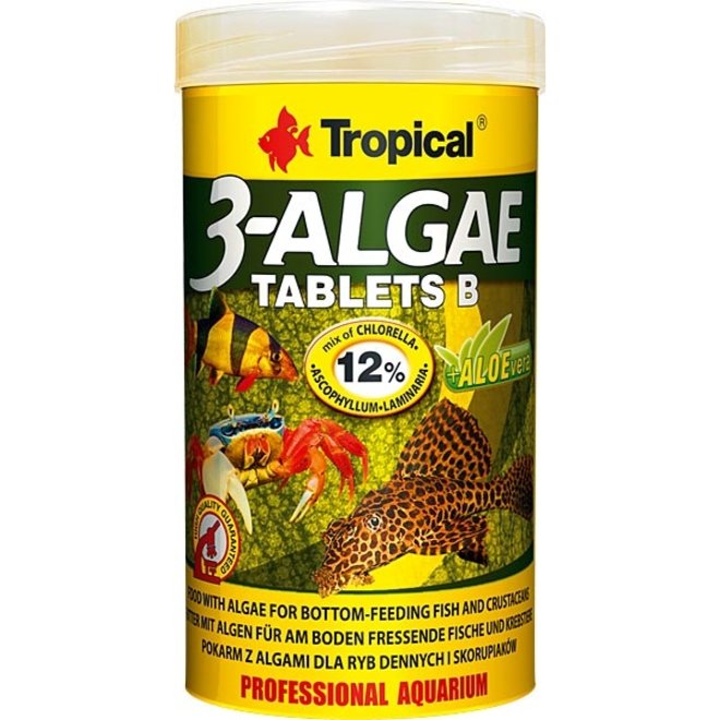 Tropical 3-Algae Tablets B, 200 tabletten