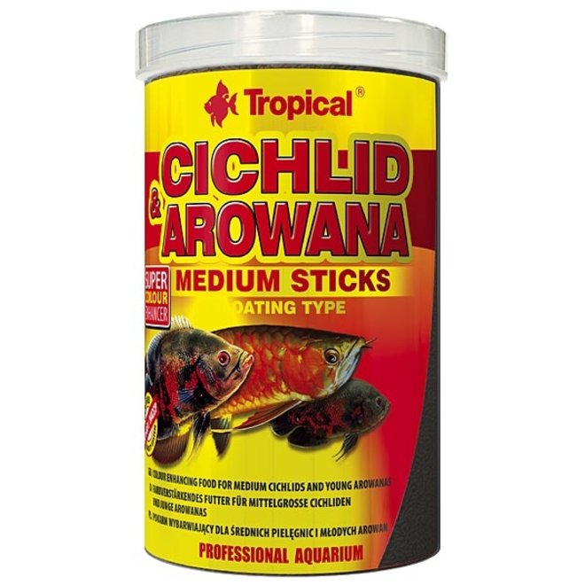 Tropical Cichlid & Arowana sticks medium 1000 ml/ 360g