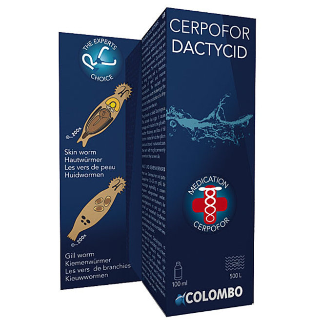 Colombo Dactycid 100 ml tegen huid-en kieuwwormen