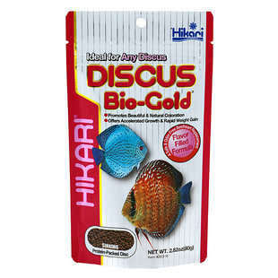 Hikari Tropical Discus Bio-Gold 80 gram, drijvende granulaatvoer