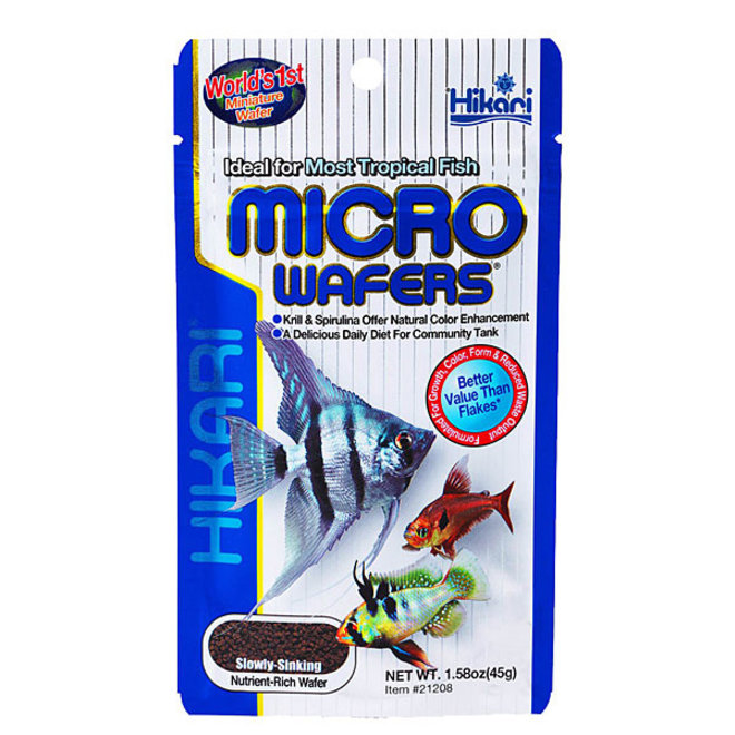 Hikari Tropical Micro Wafers 45 gram, langzaam zinkende wafers