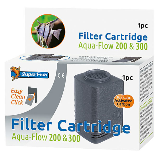 Superfish Aqua-Flow 200-300 Easy Click filter cartridge