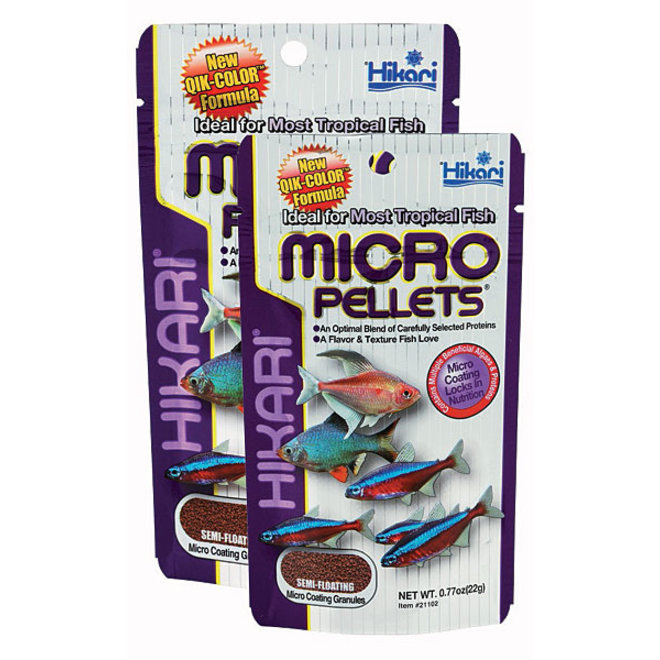 Hikari Tropical Micro Pellets 45 gram, langzaam zinkend granulaatvoer