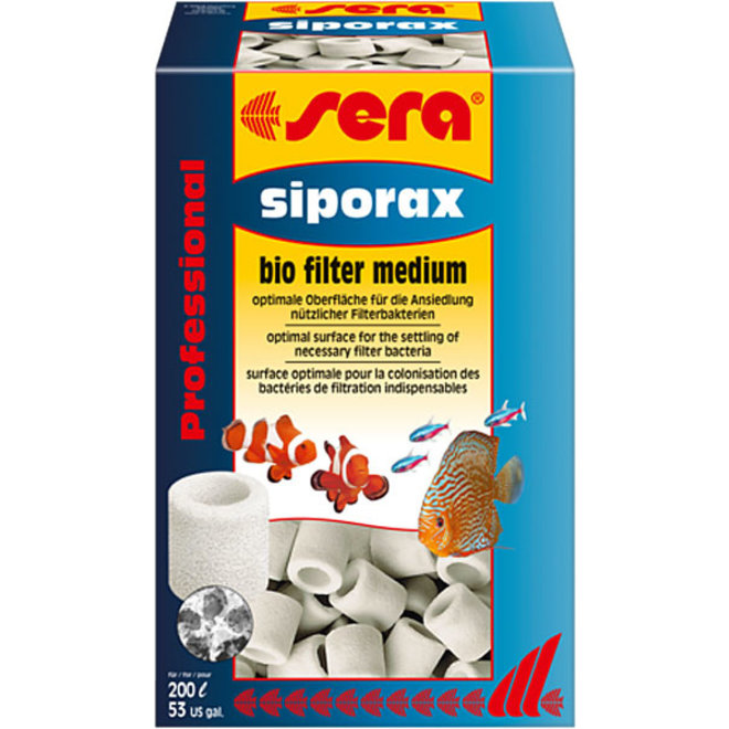 Sera Siporax Professional 15 mm 1 liter, biologische filtering