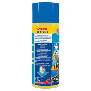 Sera Toxivec 500 ml, ammoniak- nitrietverwijderaar