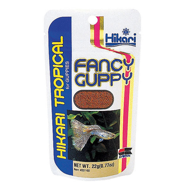 Hikari Tropical Fancy Guppy 1 kg, langzaam zinkend granulaatvoer