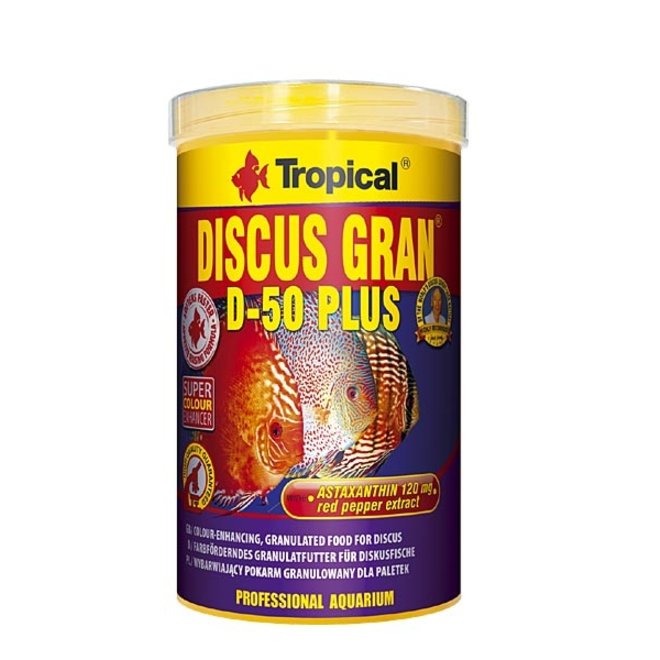 Tropical Discus Gran D-50 Plus, 1000 ml/ 440g