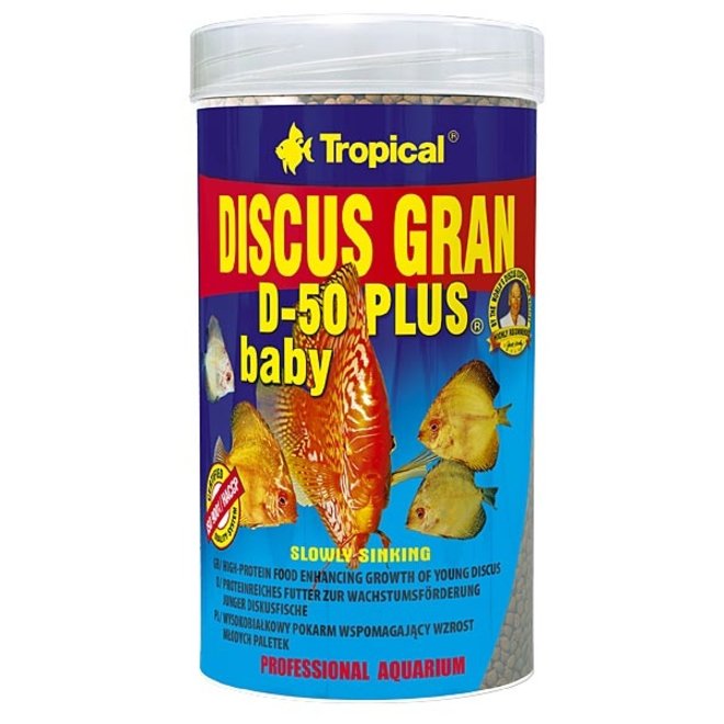 Tropical Discus Gran D-50 Plus Baby, 250 ml/130 g