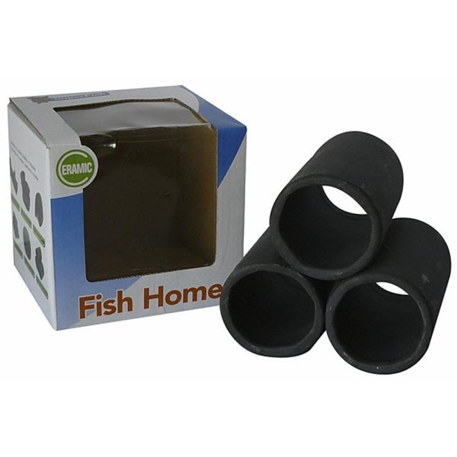 Superfish keramische fish home tunnel, vis tunnel zwart