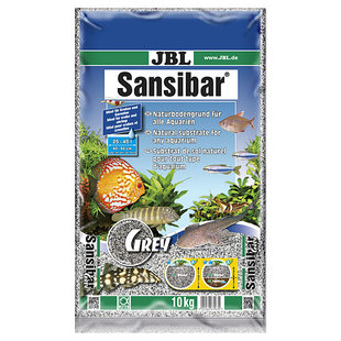 JBL Sansibar Grey 10 kg, fijne grijze bodemgrond