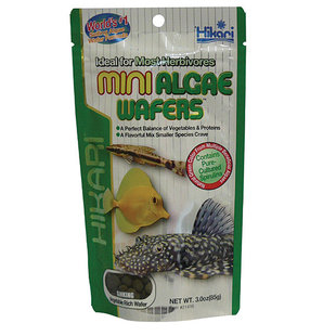 Hikari Mini Algae Wafers 85 gram, zinkende wafers
