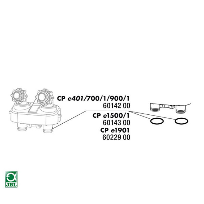 JBL ond. 6014200 pakking slangaansluiting