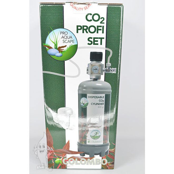 Colombo CO2 Advance Profi set, CO2 set met 800 gram fles