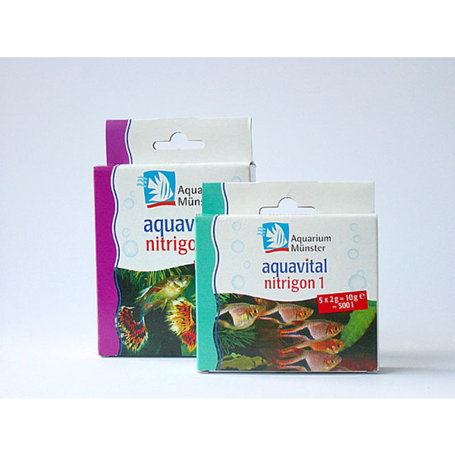 Aquarium Munster Aquavital Nitrigon 1, filterbacteriën 5x2 gram