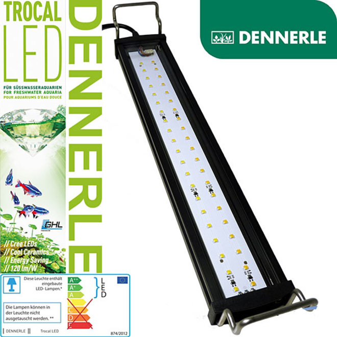 Dennerle Trocal LED 50 / 24 watt voor aquaria 48-65 cm