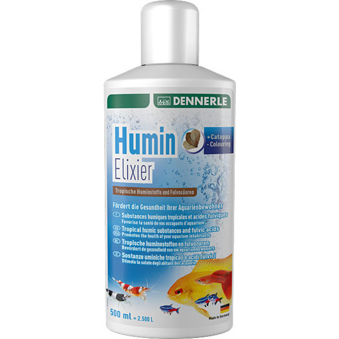 Dennerle Humin Elixier 500 ml, vloeibare huminestoffen en fulvozuren