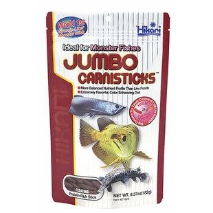 Hikari Tropical Jumbo Carnisticks 182 gram, drijvende sticks