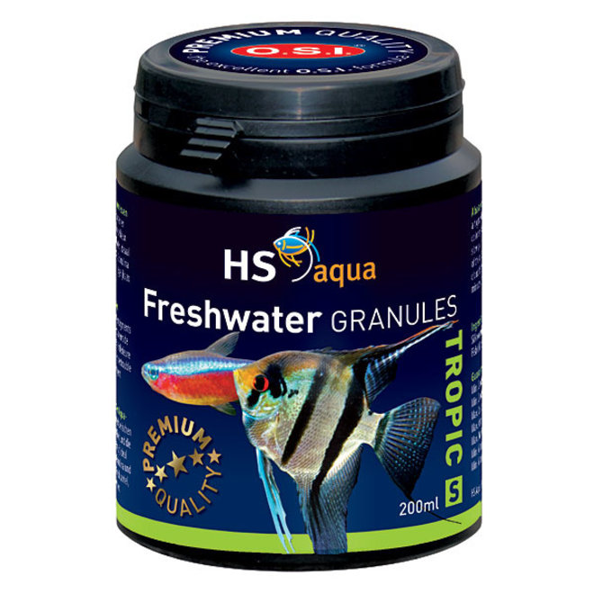 HS Aqua / O.S.I. Freshwater granules S 200 ml/100 g, granulaatvoer